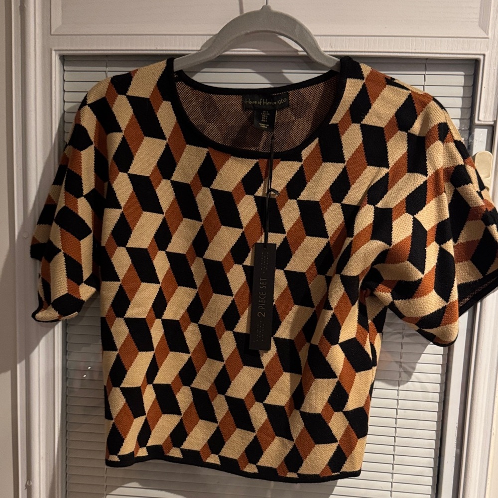 House of Harlow 2 pc sweater set